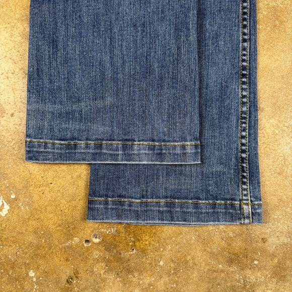 Vintage Y2K Tommy Hilfiger Women’s Jeans Size‎ 4 Blue Bootcut Flare Denim - Picture 7 of 14